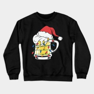 Christmas Beer brings Christmas Cheers Crewneck Sweatshirt